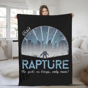 Discover Visit Rapture - Bioshock - Fleece Blankets