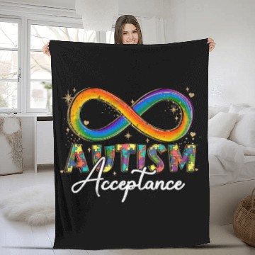 Discover Autism Puzzle Acceptance Special Education Teacher Gifts 38 Baseball Tees Fleece Blankets