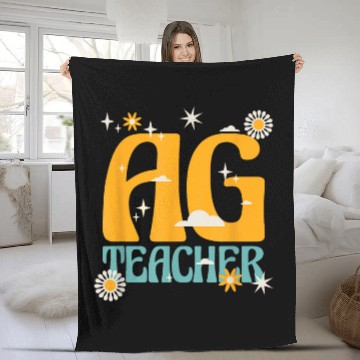 Discover AG Teacher Future Farmer Agriculture Teacher 26 Fleece Blankets