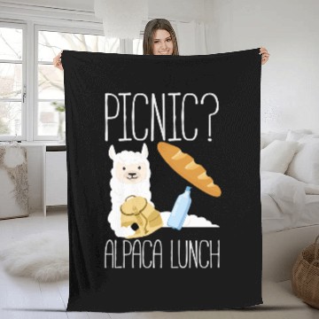 Discover Llama Pet Picnic Alpaca Lunch Saying Picnic Alpacas Baseball Tees Fleece Blankets