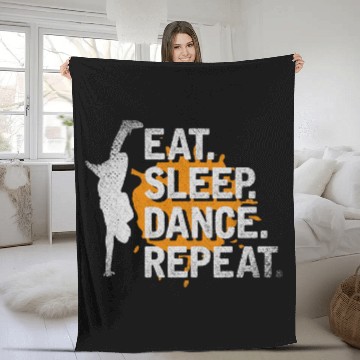 Discover Dance Instructor Dancing Lover Dancer Coachs Dance Teacher Fleece Blankets