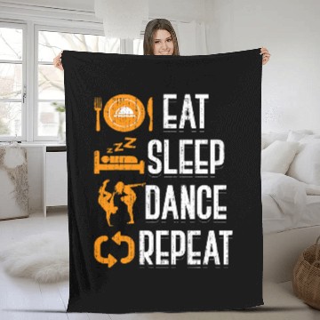 Discover Dancing Lover Dance Instructor Choreographer Dance Teacher Fleece Blankets