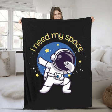 Discover Need my space NASA Fleece Blankets