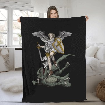 Discover Dragon Pet Saint Michael the Archangel defeats the Fleece Blankets