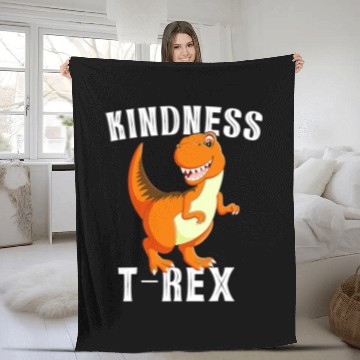 Discover Dinosaur Pet Orange Unity Day Kindness Dinosaur  Bullying Outfit Baseball Tees Fleece Blankets