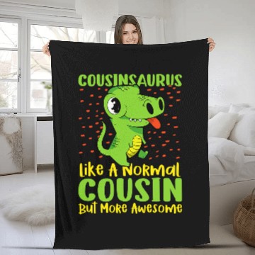 Discover Dinosaur Pet CousinsaurusLike A Normal Cousin But More Awesome 78 Baseball Tees Fleece Blankets
