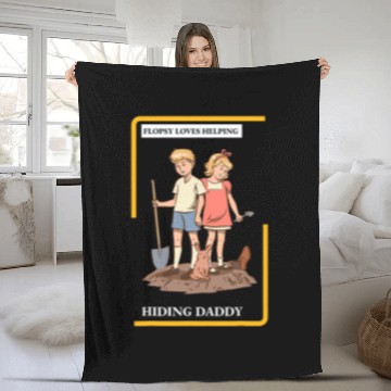 Discover Book Fun vintagess Horror Book Style Dark Humor Zip Fleece Blankets
