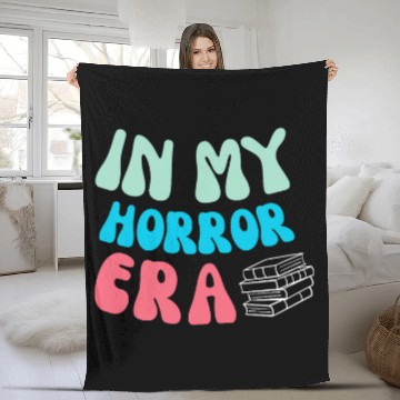 Discover In My Horror Era Thriller Book Author Reader Scary Baseball Tees Fleece Blankets