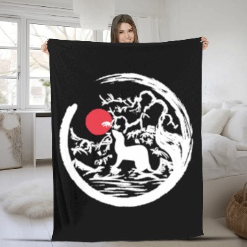 Discover Ferret Pet Mom Dad Mustela Nigripes 37 Fleece Blankets