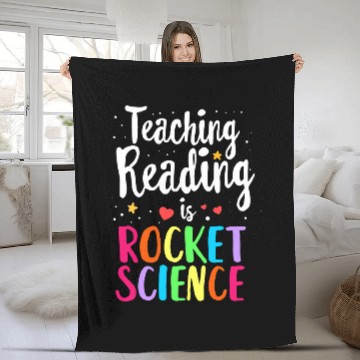 Discover Book Fun Reading Teacher Interventionist Specialist Literacy Coachs 2 Fleece Blankets