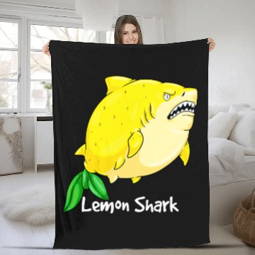 Discover Shark Pet Lemon Shark Yellow Animal Pun Megalemon Baseball Tees Fleece Blankets