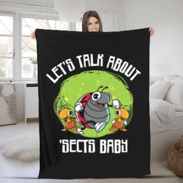 Discover Bug Hunter Insect Bug Catcher Bug Collecting Entomologist 23 Fleece Blankets