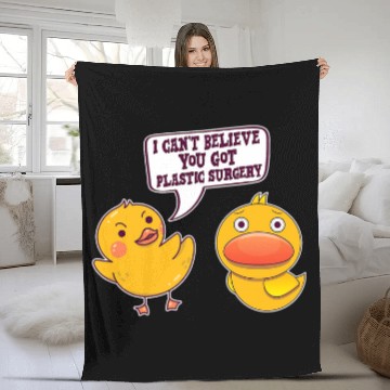 Discover Chicken Pet Funny Easter Sunday Dress Costume Plastic Surgery Fleece Blankets