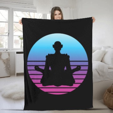 Discover Tibetan Monk Meditation Meditating Buddha Buddhist 22 Baseball Tees Fleece Blankets
