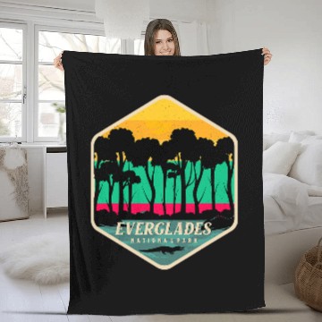 Discover Alligator Pet National Park Everglades Wetlands Florida Baseball Tees Fleece Blankets