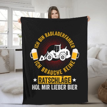 Discover Bulldozer Fun Mens Wheel Loader Construction Worker Construction Site Construction Baseball Tees Fleece Blankets