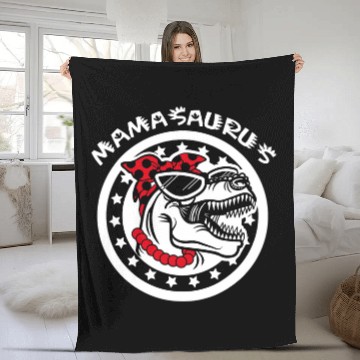 Discover Dinosaur Pet Mamasaurus Trex Dinosaur For Mother Mama Mom Fleece Blankets
