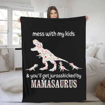 Discover Dinosaur Pet mamasaurus t rexs dinosaur mama saurus mothers day funny Baseball Tees Fleece Blankets