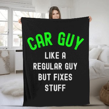 Discover Car Guyfixes stuff car guy Baseball Tees Fleece Blankets