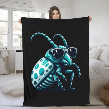 Discover Weevil Cottagecore Entomology Bug Insect Weevil Lover Fleece Blankets
