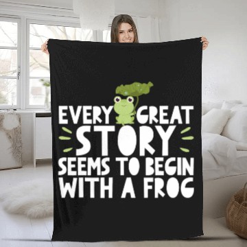 Discover Frog Pet Animal Tadpole Herpetology Toad Egg Frog Baseball Tees Fleece Blankets