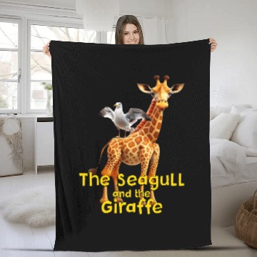 Discover Giraffe Pet Kids The Seagull and the Fleece Blankets