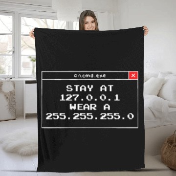Discover Stay At Engineers Computer Science Technician Mechanic Fleece Blankets