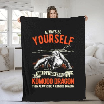 Discover Komodo Pet Always be yourself Unless you can be a Komodo Dragon 5 Baseball Tees Fleece Blankets