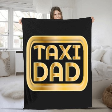 Discover TAXI DAD CAR DRIVER Fleece Blankets