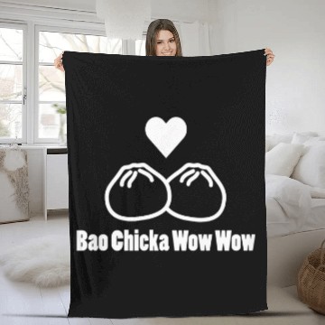 Discover Chicken Pet Kids Kids Bao Chicka Wow Wow Dumpling Fleece Blankets