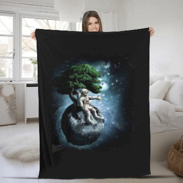 Discover Astronaut Job Skeletons Astronaut Drinking Bourbon On Bonsai Tree Moon Baseball Tees Fleece Blankets