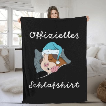 Discover Guinea Pig Pet Sleeping Guinea Pig Official Sleep Fleece Blankets