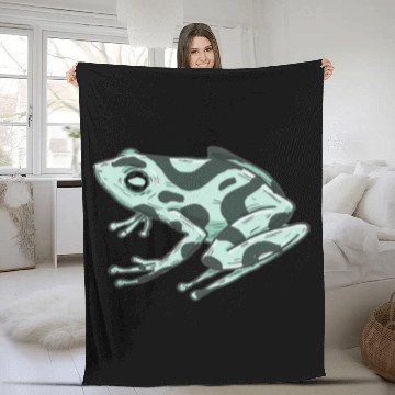 Discover Frog Pet Colour Frog Tree Climber Frog Funny Arrow Poison Frog 11 Fleece Blankets