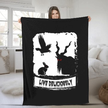 Discover Goats Pet live deliciously satanic Goats witchcraft lucifer Baseball Tees Fleece Blankets