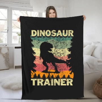 Discover Dinosaur Pet vintages Dinosaur Trainer Costume Halloween 2 Fleece Blankets
