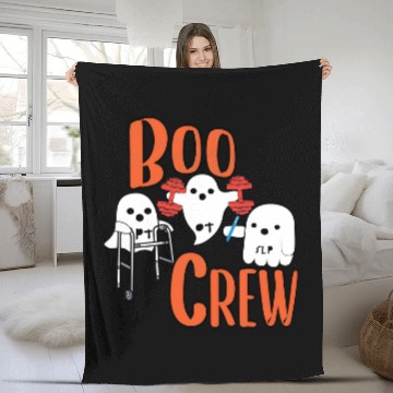 Discover OT PT SLP Therapy Halloween Fleece Blankets, Occupational Therapy