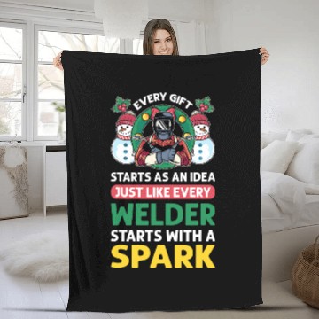 Discover Welder Job Metalworking Fabricator Metal Fabricator Baseball Tees Fleece Blankets