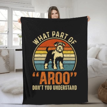 Discover Schnauzer Pet Mini Schnauzer Mom Mini Schnauzer Dad Retro Vintage Baseball Tees Fleece Blankets