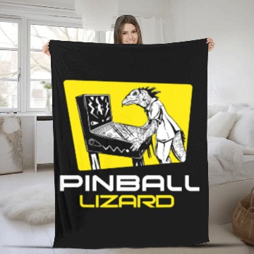 Discover Komodo Pet Pinball Lizard Retro vintages Multiball Pinball Arcade Game Baseball Tees Fleece Blankets