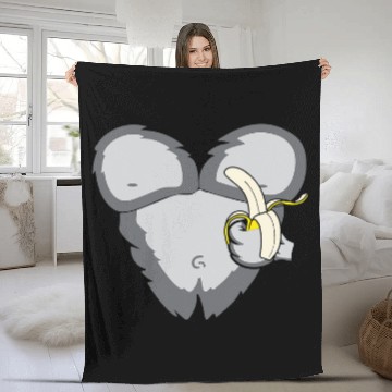 Discover Gorilla Pet Halloween Costume Gift Monkey Animal Ape Chest Fleece Blankets