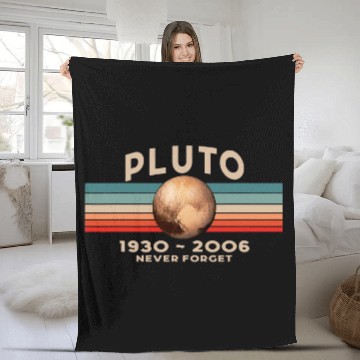 Discover Astronaut Job Pluto Never Forget 1930 2006 vintages Space Science Baseball Tees Fleece Blankets