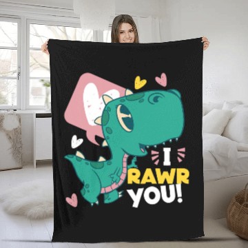 Discover Dinosaur Pet I Rawr You Cute Dinosaur For Kids Baseball Tees Fleece Blankets