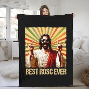 Discover nurses Job ROSC Ever Easter nurses Doctor Surgeon Jesus Rock On Zip Fleece Blankets