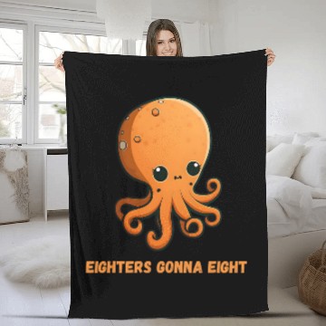Discover Octopus Pet Eighters Gonna Eight Octopus Squid Coral Tentacles Calamar Fleece Blankets