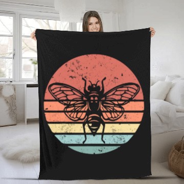 Discover cicada 2024 Cicada Fest 2024 Broods XIX 2XIII Fleece Blankets