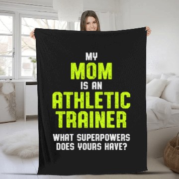 Discover Athletic Trainer Gym Coachs Power Wellness Coaching 22 Fleece Blankets