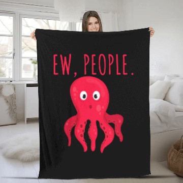 Discover Octopus Pet Ew People Baseball Tees Fleece Blankets
