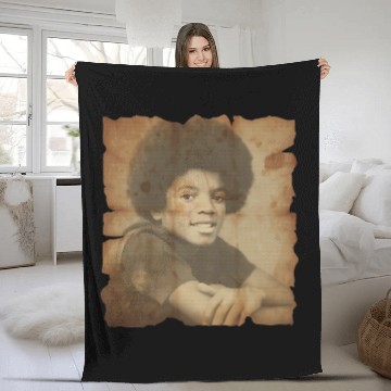 Discover This Is Michael Jackson Vintage Jackson 5 Fleece Blankets