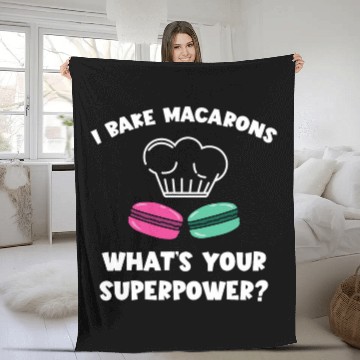 Discover I Bake Macarons French Cookie French Candy Macaron Baker Baseball Tees Fleece Blankets