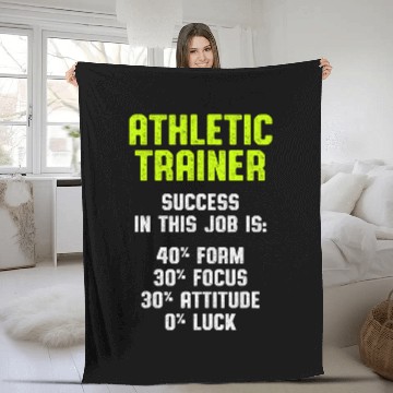 Discover Athletic Trainer Gym Coachs Success Wellness Coaching Baseball Tees Fleece Blankets